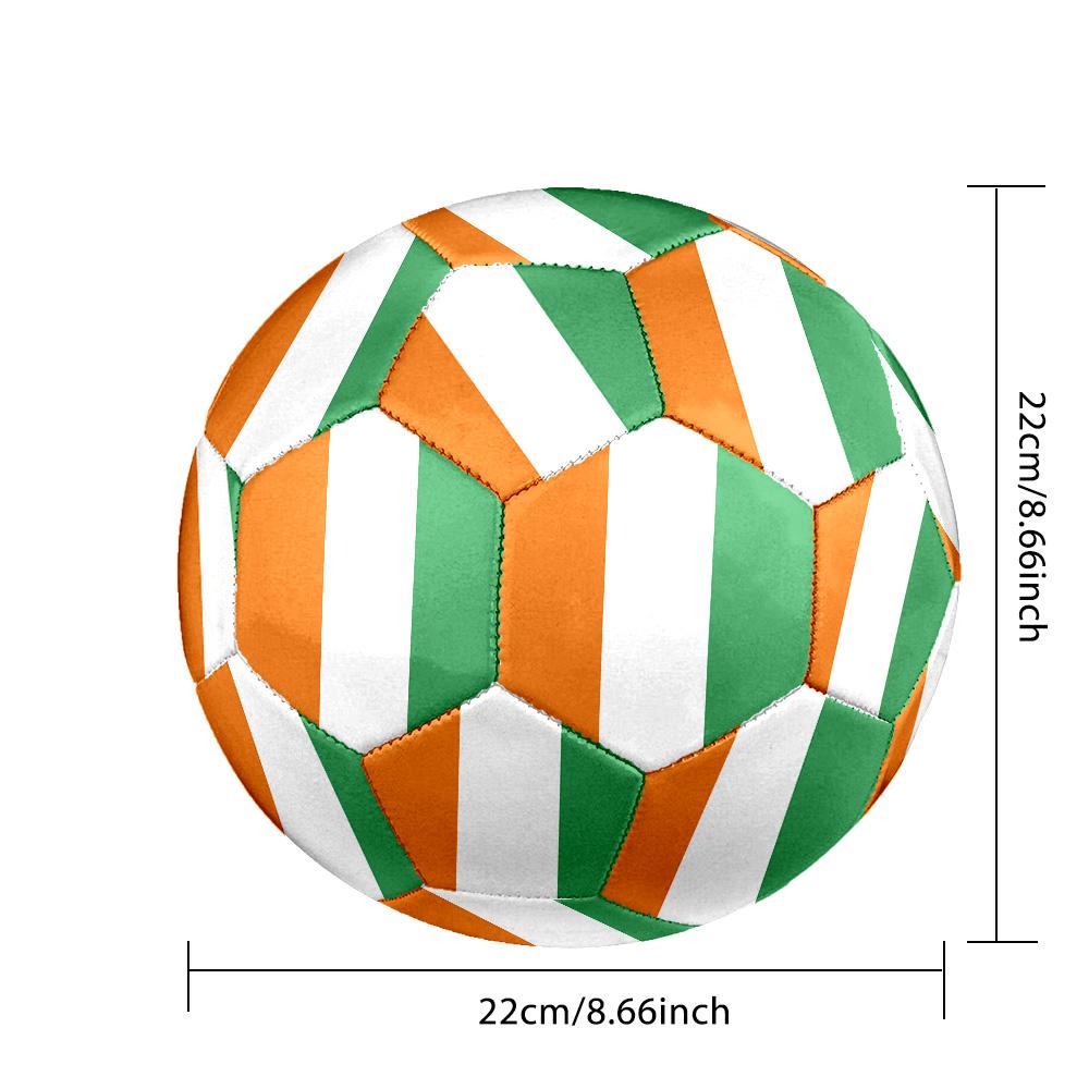 1pc 2026 Classic Flag Soccer Ball Size 5, Machine-stitched, Suitable for Practice Matches/tournament Training Sports, Lightweight and Durable. C7015