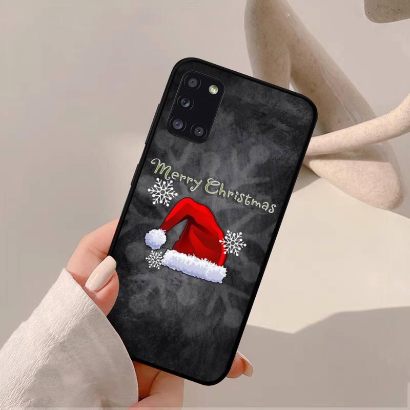 Telefonkasten mit Weihnachtsmotiv, Motiv: Neujahr, Weihnachten, für Samsung A 51 30s 71 21s 10 70 31 52 12 30 40 32 11 20e 20s 01 02s 72