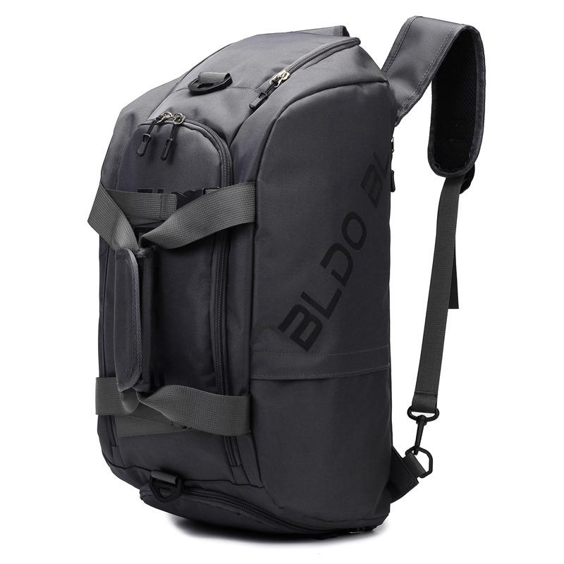 Multifunctional luggage bag Large capacity casual portable travel bag Dry and wet separation Double shoe compartment Fitness bag