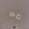 Large Retro 925 Pearl Earrings with Niche Ear Buckles for Women