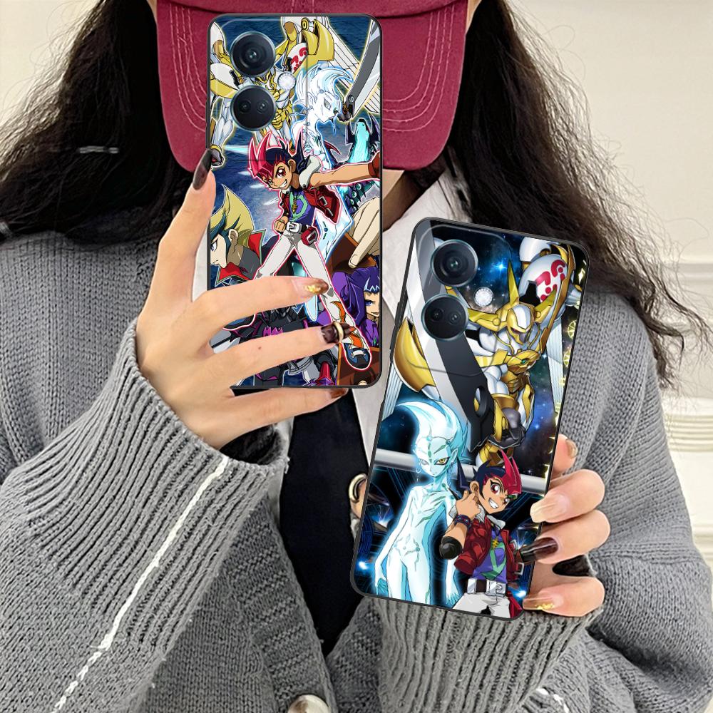 Yugioh Yuma Tsukumo Mobile Phone Case for OPPO Reno 14 13 12 11 10 9 8 7 6 5 F T Pro 5G Colorful Printing Cover Smartphone Cover