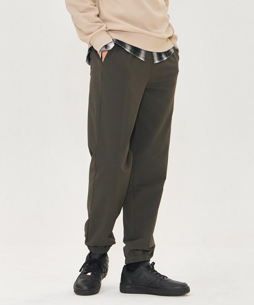 CHASECULT Unisex Stretch Fleece-Lined Jogger Pants - Khaki