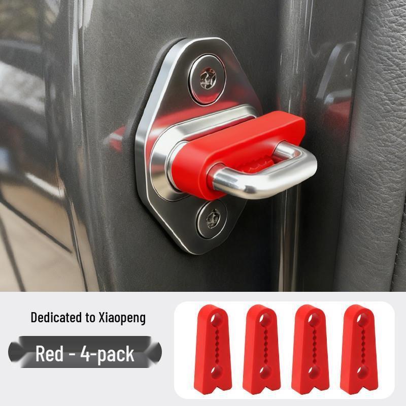 Pads Absorbant les Chocs en Silicone pour Serrures de Portes de Voiture pour XPeng P7i, P5, G6, G9, MONA M03