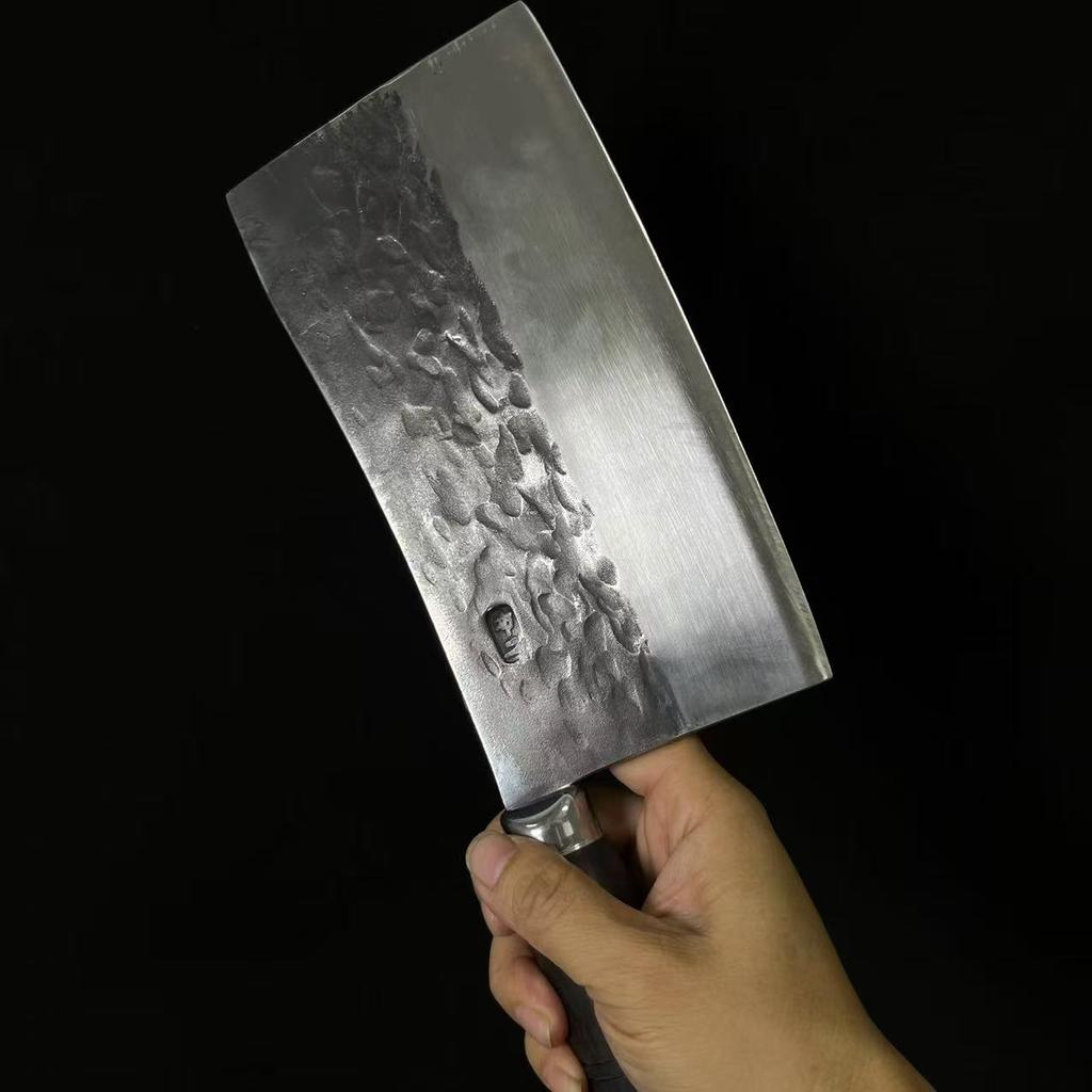 8 Inch Chopper Knife BG42 Aviation Special Steel 3-layers Clad Steel Blade Slicing Cleaver Kitchen Knife Meat And Poultry Tools