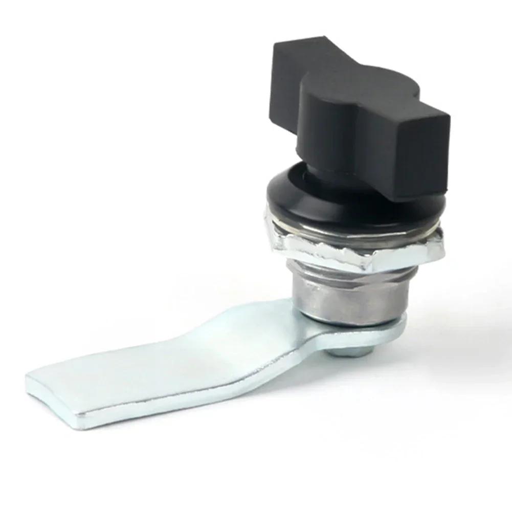 

1Pcs Zinc Alloy Quarter Turn Cam Locks For Mail Boxes Lock Cabinet Boxes Head Wing Knob Cam Lock Type Hot Sale чорний