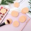 Jeffdad 12 Pcs Round Makeup Sponges, Facial Powder Puff Cosmetic Sponge Round Foam Pad Beauty Makeup Eye Foundation Powder Blender for All Skin Types