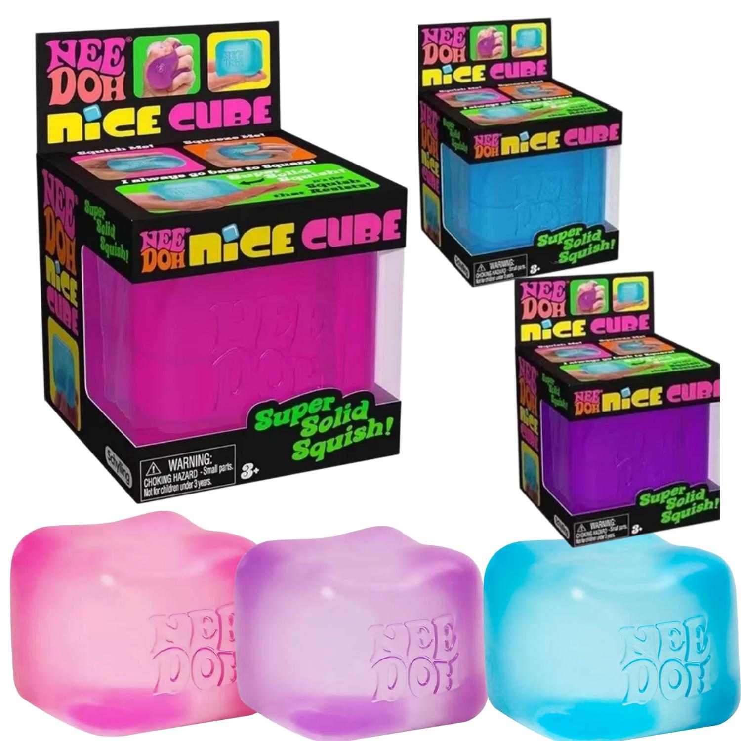 Discover Intime Boys Light Schylling Needoh Nice Cube Sensory Squeeze With Super Solid Squish Stress Relief Anxiety Sensory 2.25 Cube Party Gifts