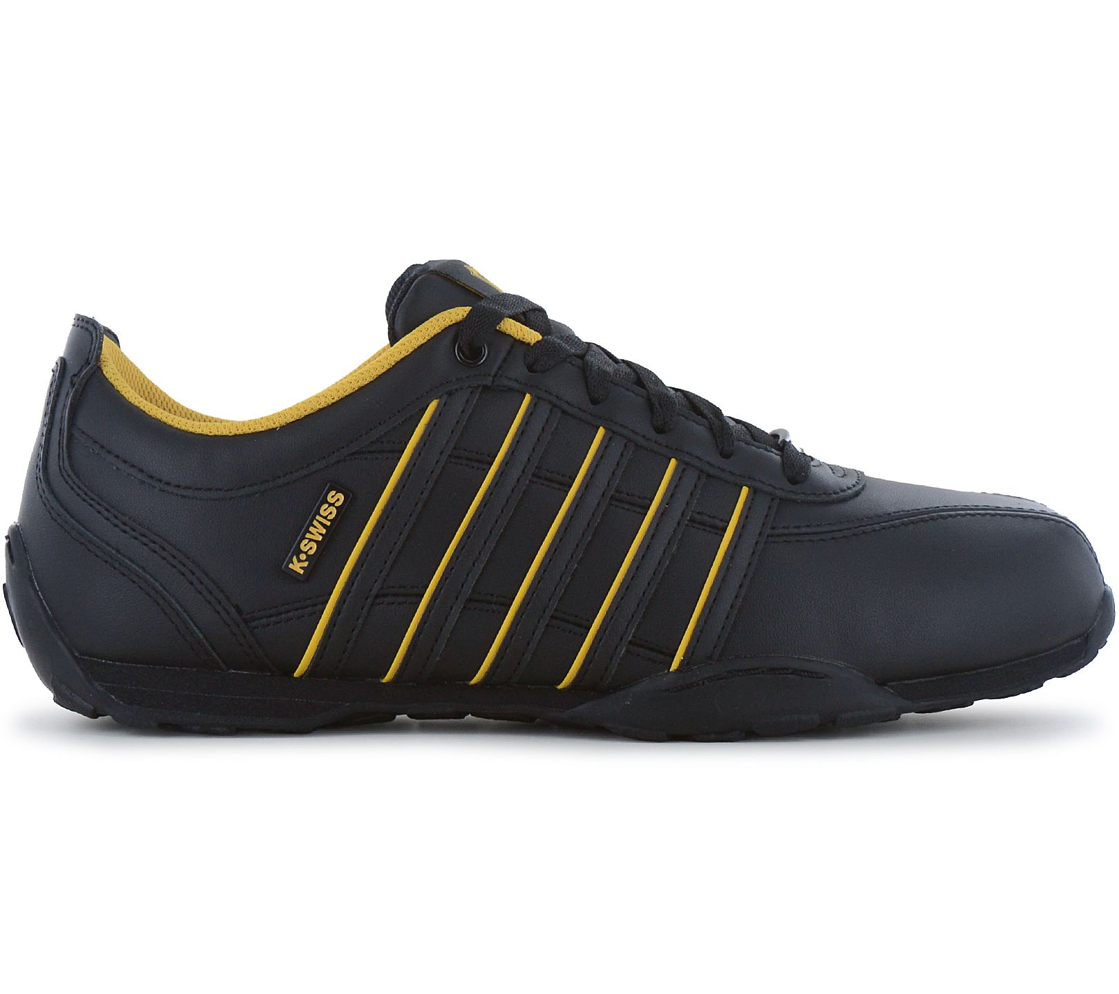 

K-Swiss Arvee 1.5 Leather - Men s Sneaker Shoes Black 02453-062-M ORIGINAL EU 42.5 чёрный