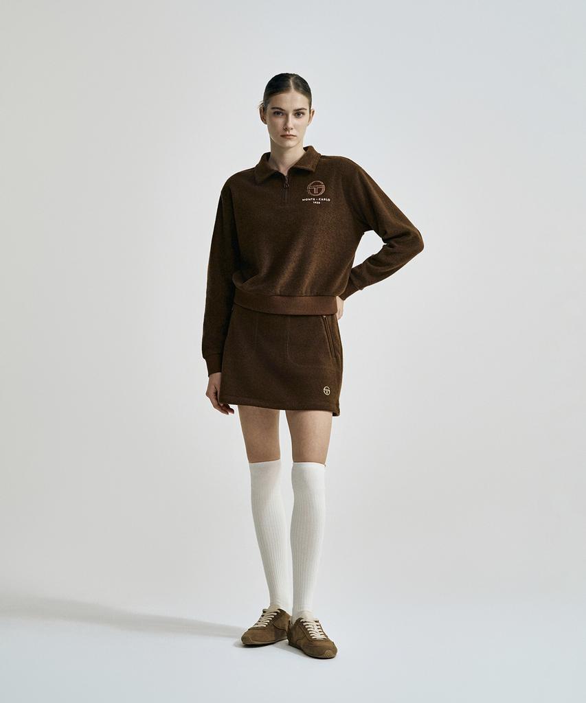 Sergio Tacchini W Mc Microfleece Skirt (D.Brown)