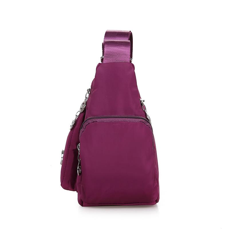 Women's Cloth Bag Shoulder Bag Waterproof Nylon Cloth Women's Bag Japanese and Korean Shoulder Oblique Span Bag Casual Bag
