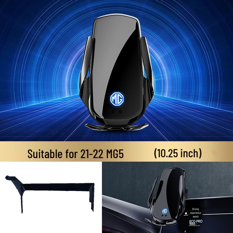 MG5 Wireless Charging Car Phone Holder & Stand with Smart Induction