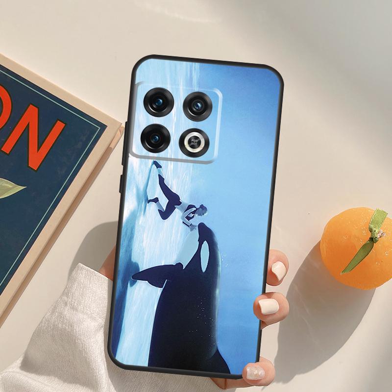 Killer Whale Orca Case For OnePlus 13T 10T 10R 12R 13R 15 13 12 11 10 9 Pro Nord CE 5 2 3 4 Lite N20 N30 Cover