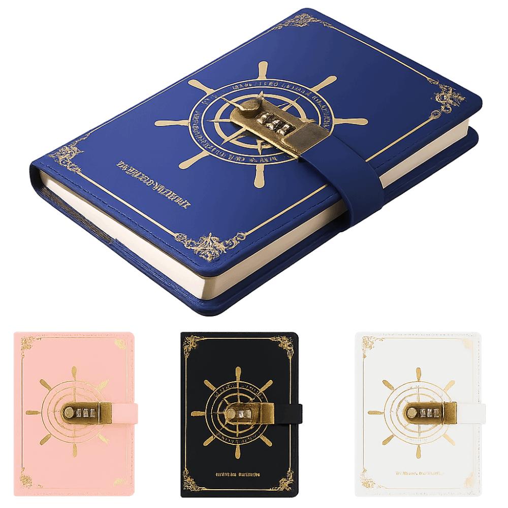 Refillable Personal Planner Organizers Thicken Locked Journal A5 Diary with Lock  Girls