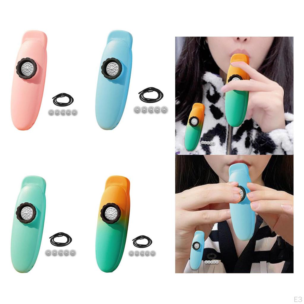 Kazoo Adjustable Tone Easy To Carry Party Favors Musical Accompaniment with Hanging Rope for