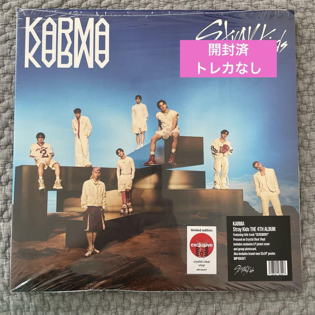 

[USED] Straykids KARMA Records Crystal Clear Vinyl