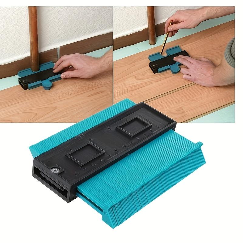 1pc Adjustable Contour Gauge Duplicator - Versatile Measuring Precision Irregular Shape Copying Tool for Wood Carpet Laminate