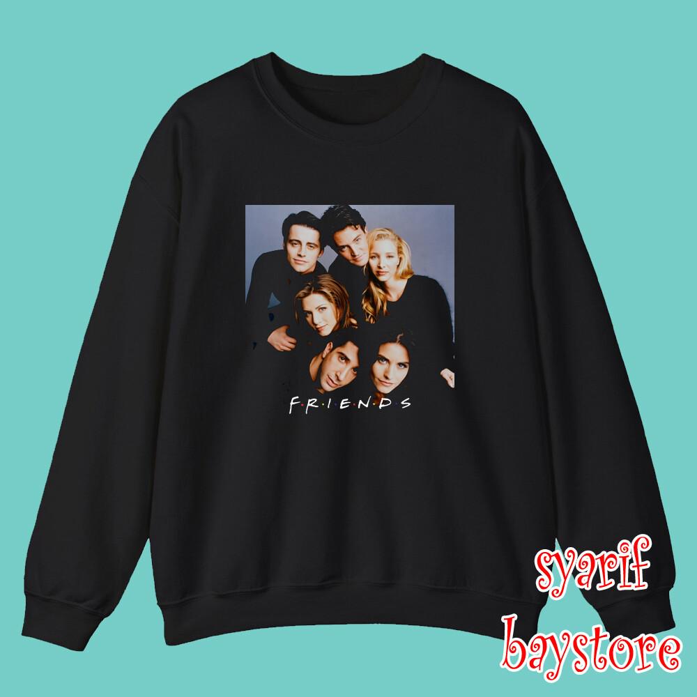 FRIENDS TV Show Black Size S3XL Unisex T-Shirt S