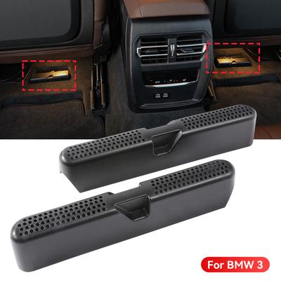 2Pcs Car Air Vent Cover Grille for BMW 3 4 Series G20 F30 F34 F33 F36 I3 Rear Seat Outlet Car Accessories Interior
