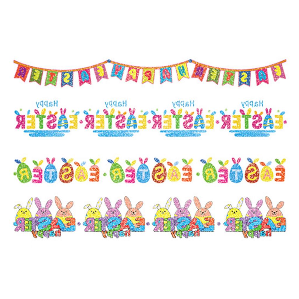 Glitter Egg Stickers Are Perfect For Holiday Party Gifts And Can Be Used As Children's Stickers And Journal Stickers.