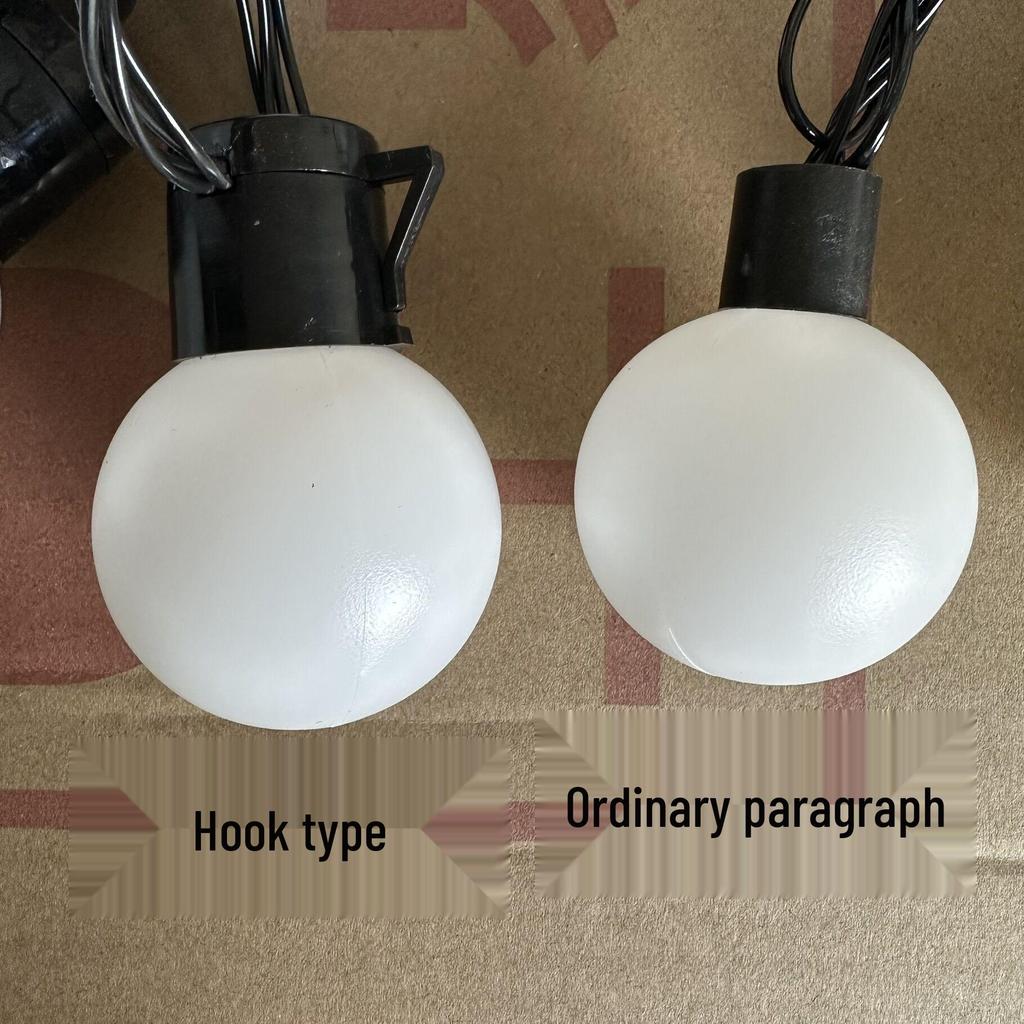 LED Ping Pong String Lights - Multi-Purpose Decorative Lights for Weddings, Festivals, Outdoor Camping, and Party Backgrounds