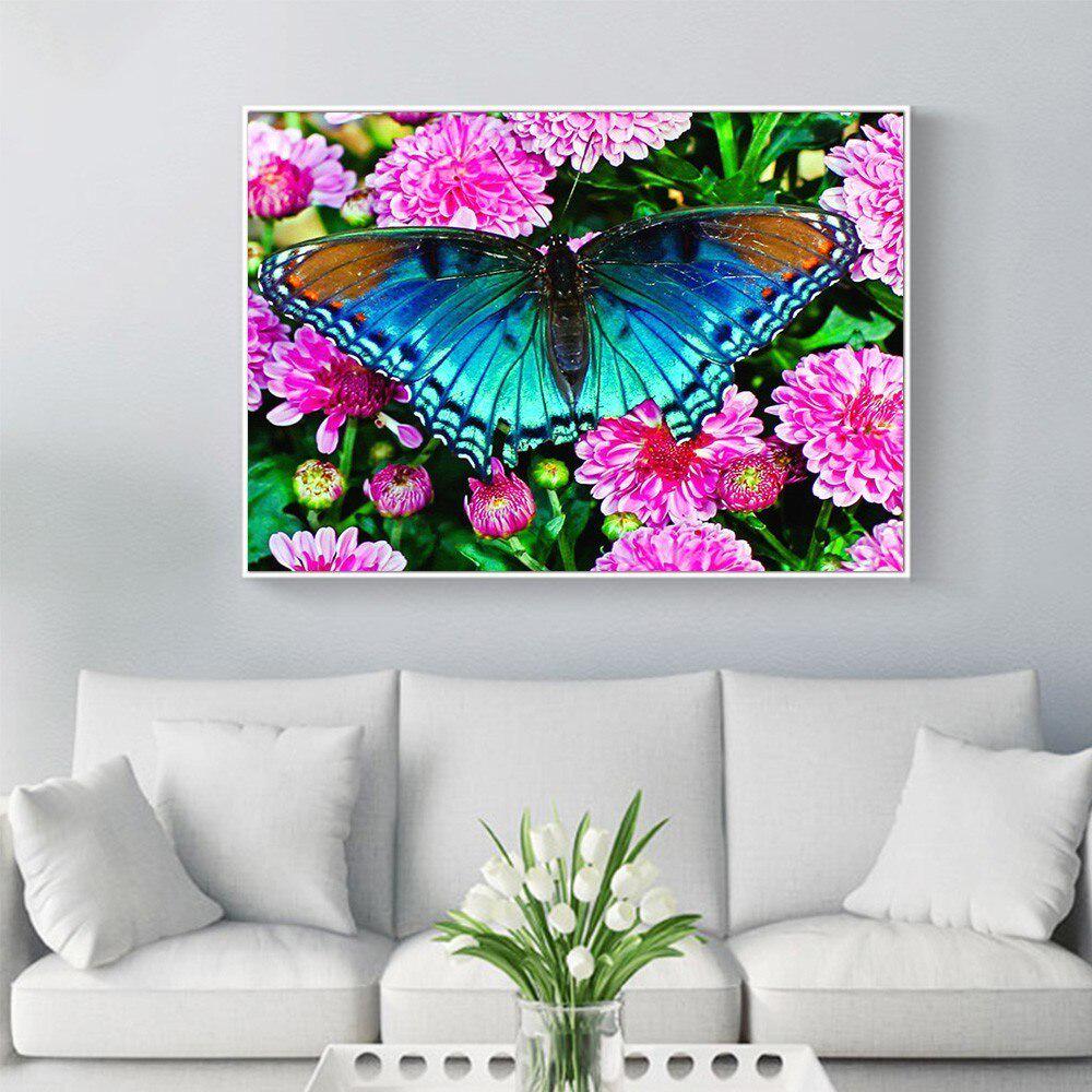 5D DIY Diamond Painting Animal Butterfly Full Round Embroidery Sale Rhinestone Picture
