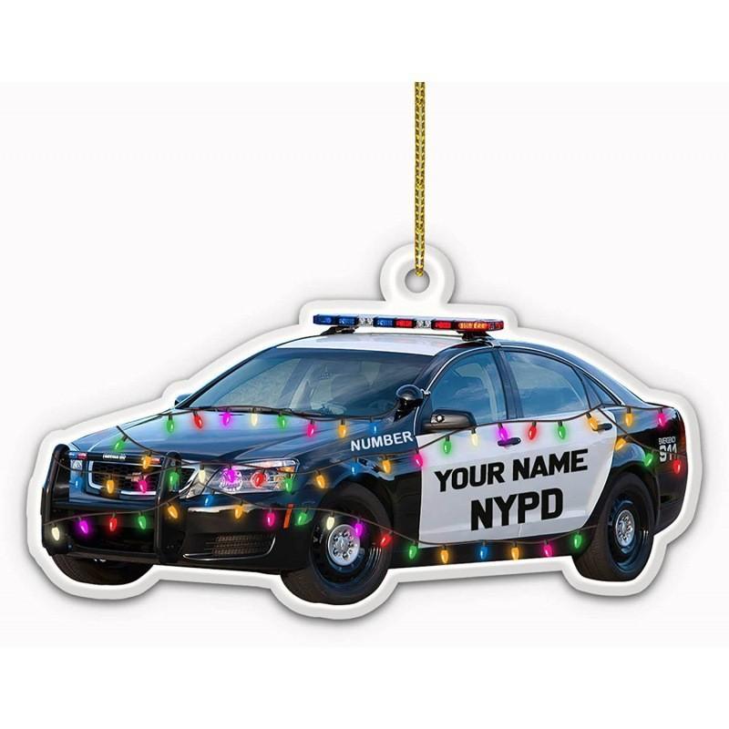 

Привлекательный акриловый кулон-орёл полицейского для автомобиля, винтажный декор для автомобиля «Тонкая синяя линия» 12