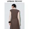 UR Women's Irregular Textured Waist Dress