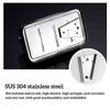 500/800/1000ML Shower Gel Dispenser Wall Mounted Soap Dispenser Stainless Steel Leak-proof Toilet Bathroom Shampoo Lotion Pump Container 1000ml