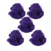 5pcs Spider Web Terrible Vivid Scalable Halloween Decorative Supplies for Indoor OutdoorPurple