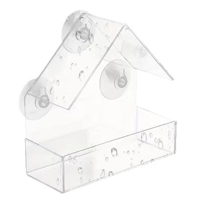 Bird Feeder For Window Large Capacity Birdhouse Birdfeeders Window Bird Feeders For Outdoors For Outside Garden Outdoor Balcony