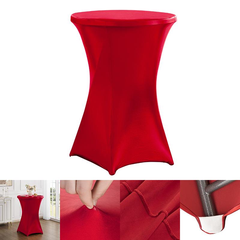 60x110/80x110cm Gold Bar Tablecloth Wholesale Polyester Dining Table Cover Wedding Party Decoration Elastic Washable Table Cover