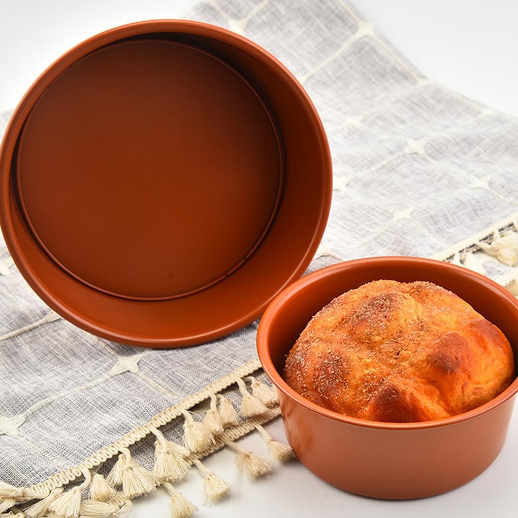 Cake Mold Non-stick Coating Round Cake Mould Cheese Making Mold with Removable Bottom