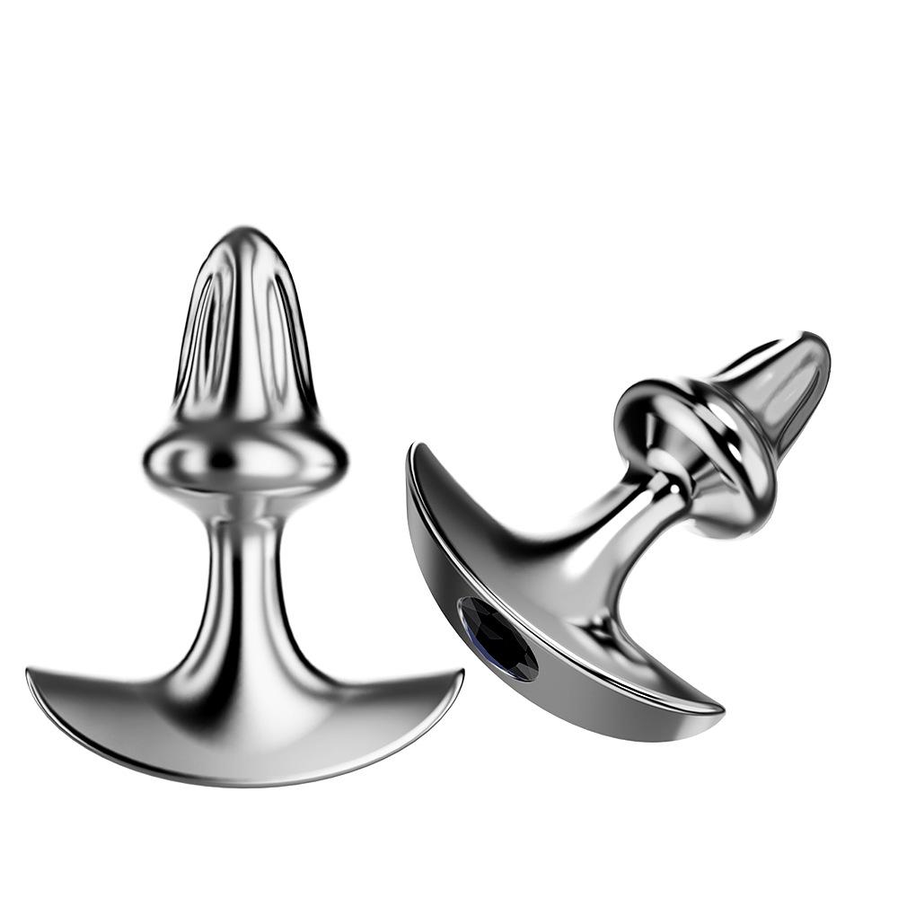 Metal Gyroscope Anal Plug - Unisex SM Outdoor Flirting Sex Toy
