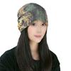 Double-sided Beanie Cap Oil Painting Style Cover Head Cap Fashion Slouchy Hat  for Women