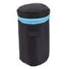Camera Lens Protective Pouch Neoprene Waterproof Lens Case Bag with Zipper for DSLR Camera L