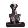 Cross Border Ceramic European Beauty Statue Backflow Incense Burner Creative Home Decor