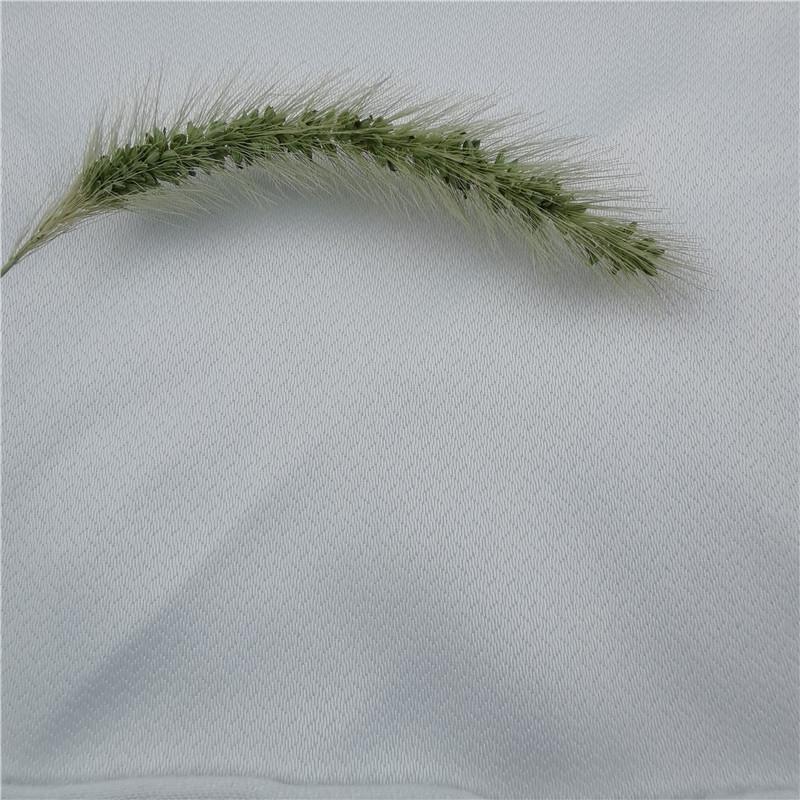 

Ткань для однослойного непрозрачного головного платка с эффектом водной ряби белый