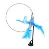 Interactive Cat Toy Funny Simulation Bird Feather with Bell Cat Stick Toy for Kitten Playing Teaser Wand Toy Pet Cats Supplies