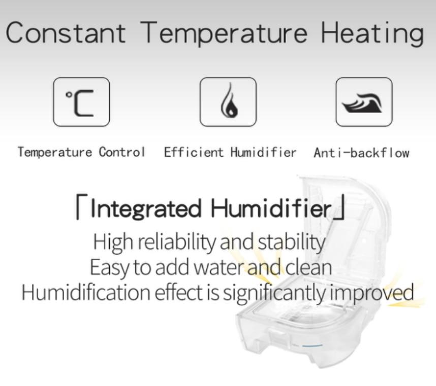 BMC Healthcare CPAP Auto CPAP G2S C20 Tragbares, leichtes CPAP-Gerät gegen Schlaf-, Schnarch- und Apnoe-Maske mit kostenlosem Maskenbefeuchter