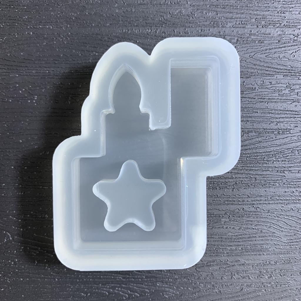 Resin Silicone Molds Quicksand Casting Molds Epoxy Resin Shaker Mold for Jewelry DIY Crafts Making Resin Pendant Mold