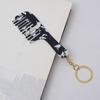 Portable Mini Comb Cute Keychain For Women Backpack Pendant Bag Decor Colorful Key Chains Car Keychains Travel Hair Accessories