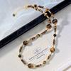 High Quality Natural Tiger Eye Stone Gypsy Collarbone Chain Necklace