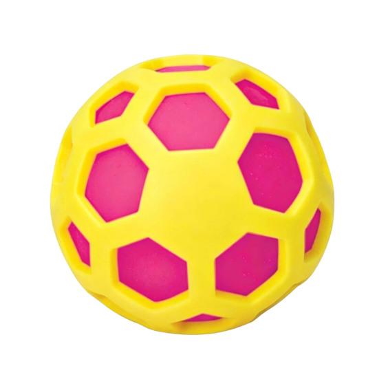 Slow Rebound Toy Colorful Grid Stress Ball, TPR Rising Fidget for Anxiety Relief, Palm-sized Reliever Soft Squeeze Decompression Ball Office