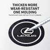 Car Anti-Slip Silicone Coaster Waterproof Water Cup Mat For Lexus ES300 RX330 RX300 GS300 IS250 IS200 CT200h IS300 NX RX HS SC
