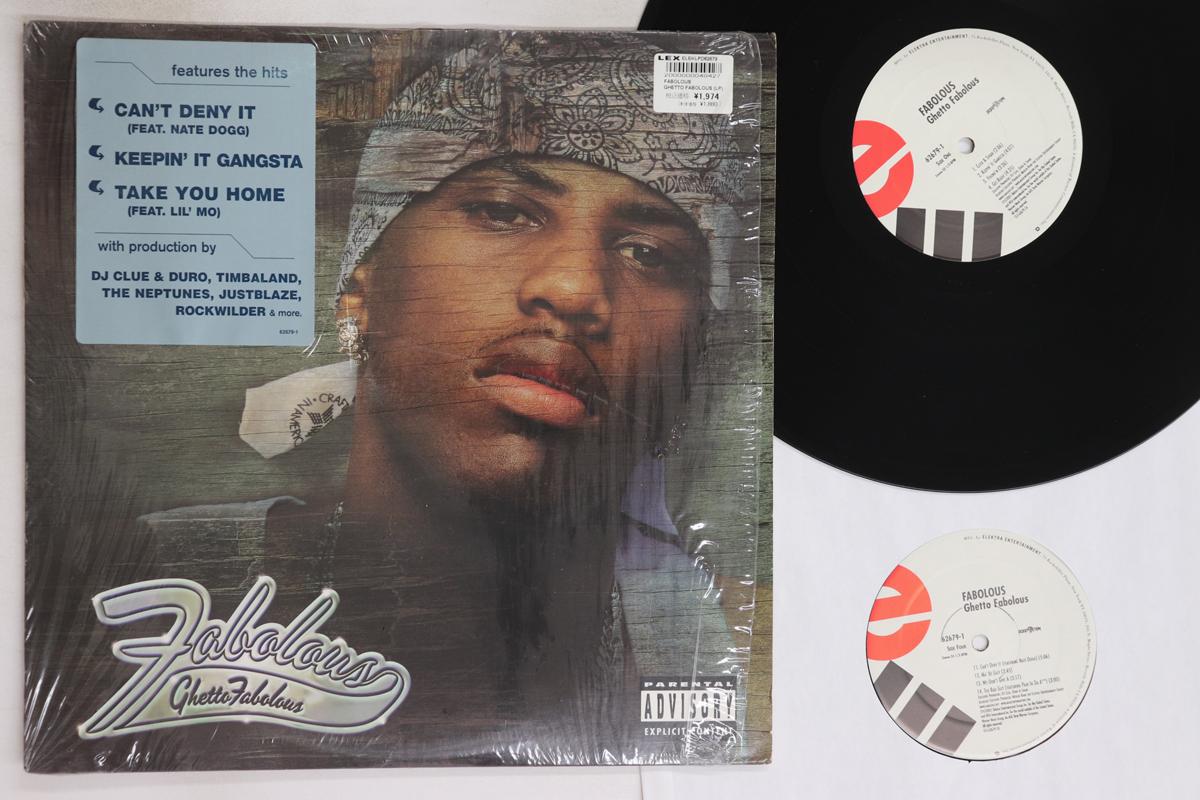 

LP Record FABOLOUS - Ghetto Fabolous 7559626791 DESERT STORM 2001 US Rap & Hip-Hop/R&B Used