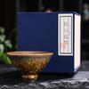 Ceramic Teacup Large Crystal Glaze Gongfu Tea Cup Personal Use Only Luxury Tea Mug For Home Office Desk Collection Gift