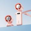 Portable Handheld Turbo Fan Rechargeable Cooling Fan 199 Speeds Hand/Neck/Desk Fan for Travel Outdoor Camping Beach Makeup