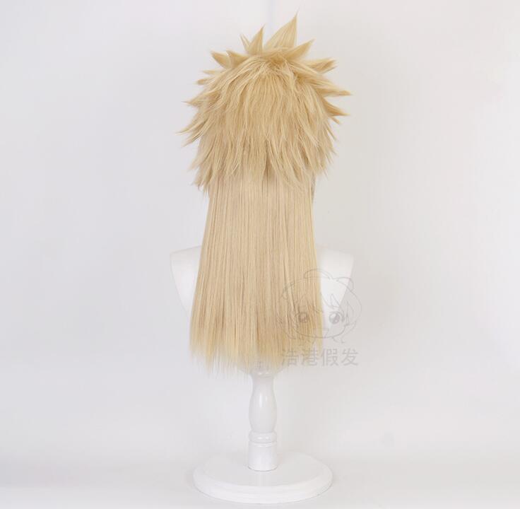 

Мужские парики, короткий парик, аниме Final Fantasy VII Cloud Strife, карнавальный костюм, термостойкие синтетические волосы Anime бежевый