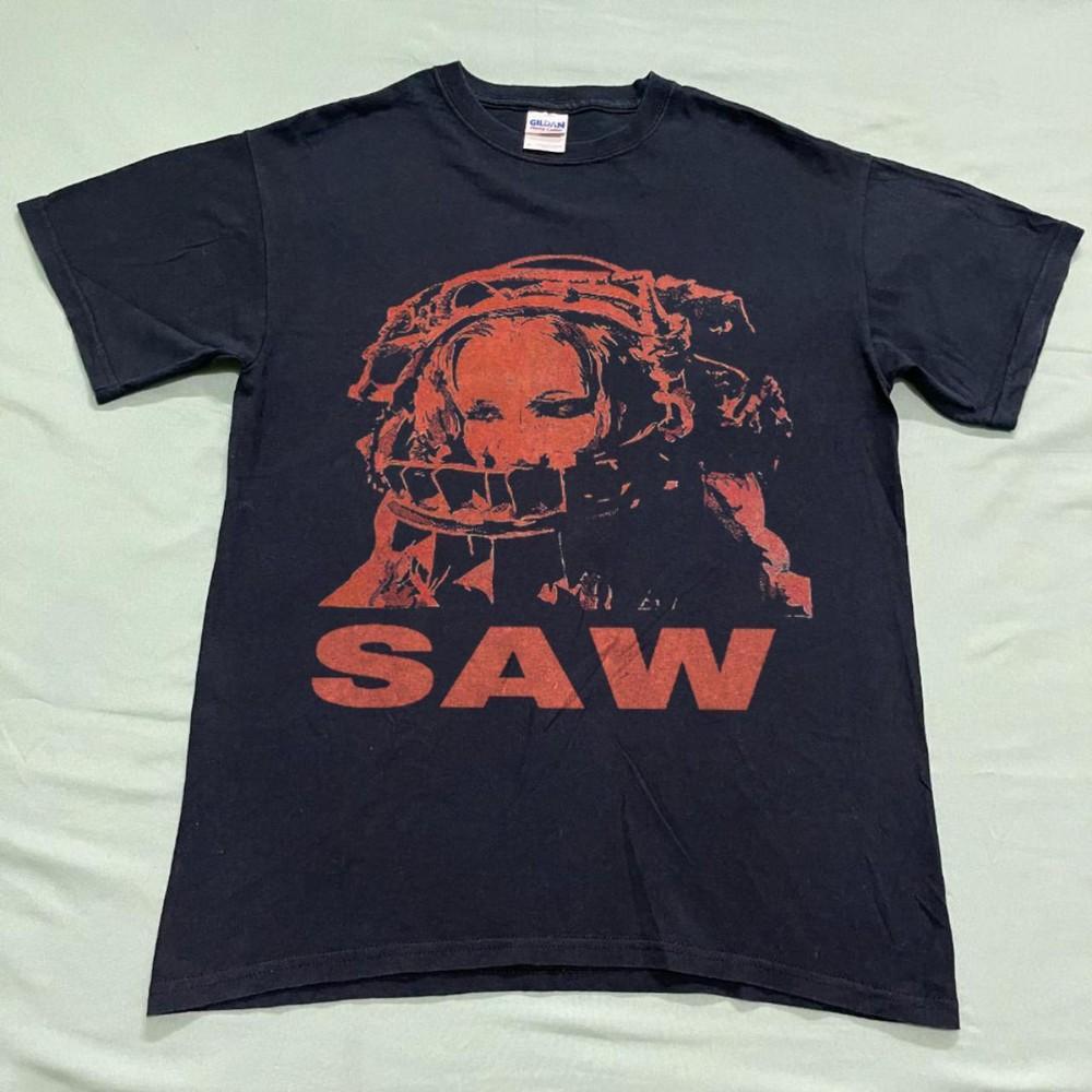 

Saw Horror Movie Tshirt, Jigsaw Movie Black Unisex Men Women S-5XL KH14018 Unisex T-Shirt XL