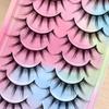 009: 10 Pairs Full-Length False Eyelashes - Natural Thick Barbie Style